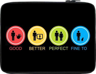 

Snoogg 15 inch Expandable Sleeve/Slip Case(Multicolor)