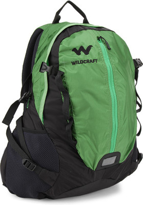 

Wildcraft Laptop Backpack(Black, Green), Lime
