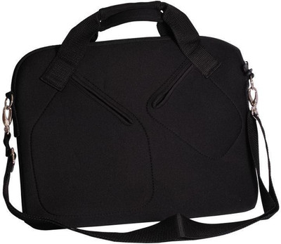 

eShop24x7 12 inch Laptop Tote Bag(Black)