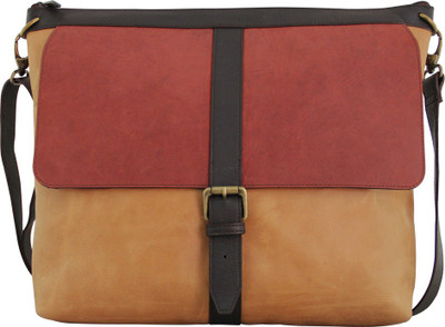 

Mohawk 15 inch Laptop Messenger Bag(Maroon)