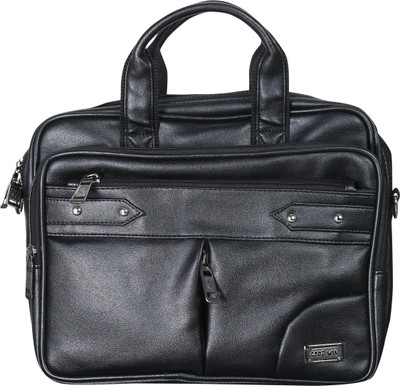 

Goodwin 14 inch Laptop Messenger Bag(Black), Black 01