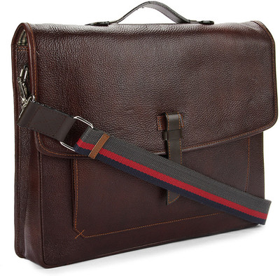 

Tortoise Laptop Messenger Bag(Brown), Dark brown