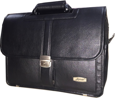 

Apnav 16 inch Laptop Messenger Bag(Black), Black-09