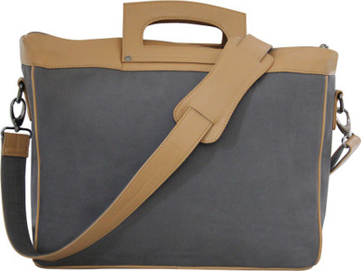 

Mohawk 15 inch Laptop Messenger Bag(Grey)