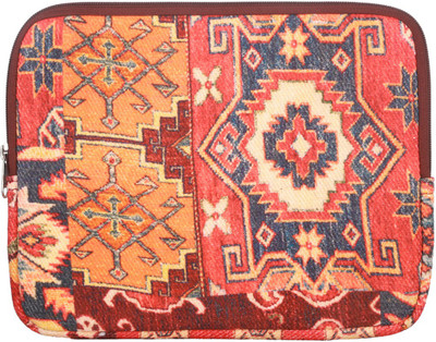 

Rajrang 10 inch Laptop Case(Red), Peach