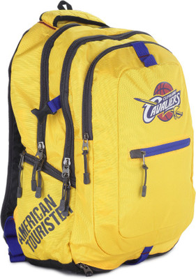 

American Tourister 14 inch Laptop Backpack(Yellow)