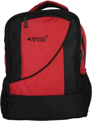 

Spyki 14 inch Laptop Backpack(Red, Black)