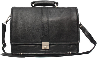 

C Comfort 15 inch Expandable Laptop Messenger Bag(Black), El02 black