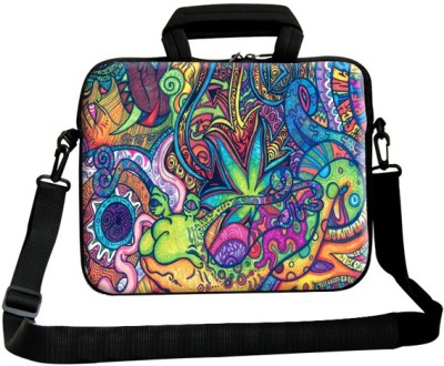 theskinmantra 13 inch Laptop Messenger Bag(Multicolor)