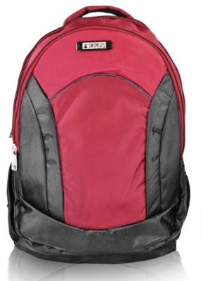 

BRS 15.6 inch Laptop Backpack(Black, Red), Black-01;red