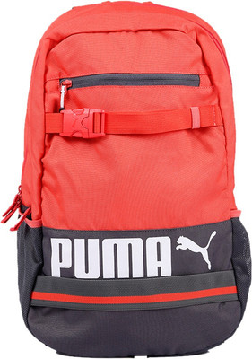

Puma Deck 10 L Medium Backpack(Red, Black)