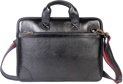 

JL Collections 16 inch Laptop Messenger Bag(Black)