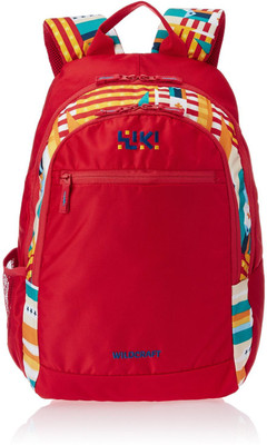 

Wiki Ski 2 Red Waterproof School Bag(Red, 21 L)