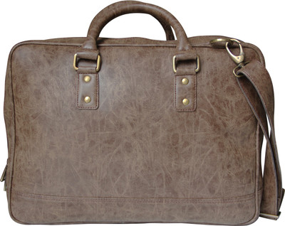 

Mohawk 15 inch Laptop Messenger Bag(Brown)