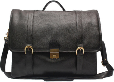 

C Comfort 15 inch Expandable Laptop Messenger Bag(Black), El39 black