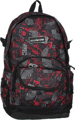 

Goldendays 15 inch Laptop Backpack(Black, Red), Blackred
