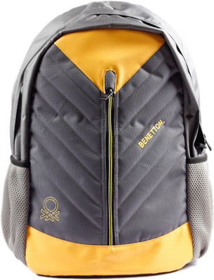 

United Colors of Benetton. 15 inch Laptop Backpack(Grey), 510