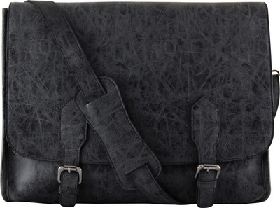 

Mohawk 14 inch Laptop Messenger Bag(Grey)