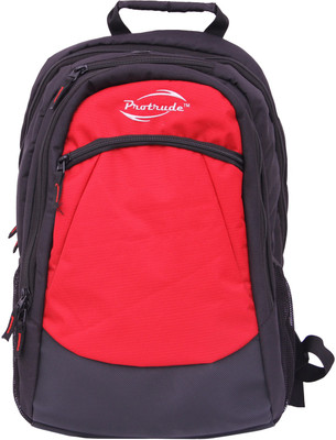 

Protrude 15 inch Laptop Backpack(Red, Black), Black;red