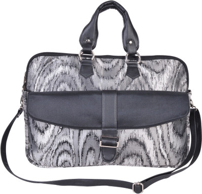 

Maba 15.6 inch Laptop Tote Bag(Multicolor), Black
