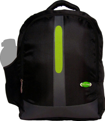 

Nl Bags 16 inch Laptop Backpack(Black, Green), Black;parrot green