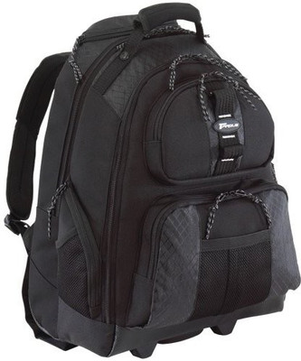 

Targus 15 inch Laptop Backpack(Black, Grey), Black;grey accents
