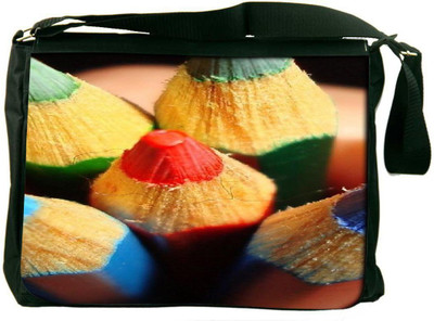 

Snoogg 15 inch Laptop Messenger Bag(Multicolor)