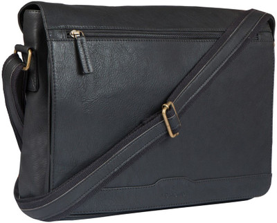 

Lomond 15 inch Laptop Messenger Bag(Black), Black-77