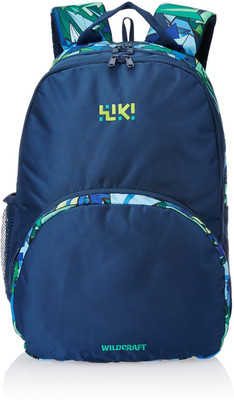 

Wiki Backie Blue Waterproof School Bag(Blue, 21 L)