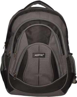 

Spyki 15 inch Laptop Backpack(Grey, Black)