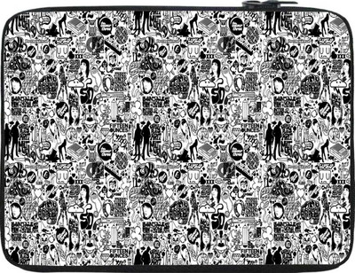 

Snoogg 12 inch Expandable Sleeve/Slip Case(Multicolor)