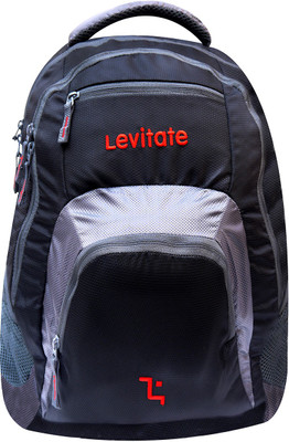 

Levitate 15.6 inch Expandable Laptop Backpack(Grey, Black)