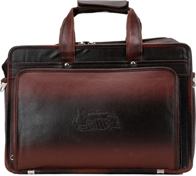 

Elligator 15 inch Expandable Laptop Messenger Bag(Brown), Brownel05