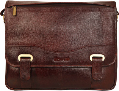 

Scharf 15 inch Laptop Messenger Bag(Brown), Brown-25114