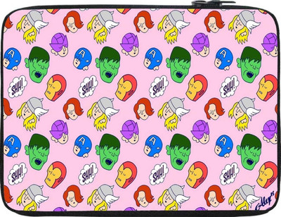

Snoogg 10 inch Expandable Sleeve/Slip Case(Multicolor)