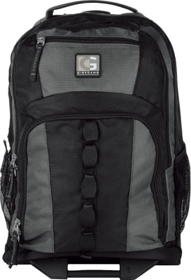 

Giordano 15 inch Laptop Strolley Bag(Grey, Black), Grey and black