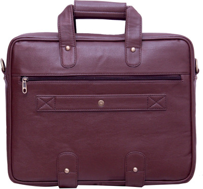 Yours Luggage 14 inch Laptop Messenger Bag Brown