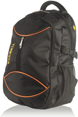 

Toresta 15 inch Laptop Backpack(Multicolor), Black;orange