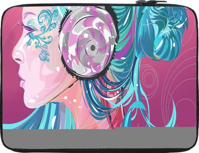 

Snoogg 12 inch Expandable Sleeve/Slip Case(Multicolor)