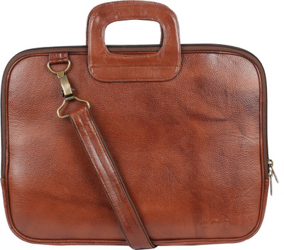 

AVI 14 inch Laptop Messenger Bag(Tan)