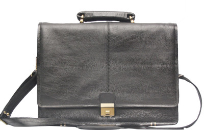 

C Comfort 15 inch Expandable Laptop Messenger Bag(Black), El33 black