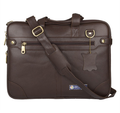 

En' Sure!! 17 inch Expandable Laptop Messenger Bag(Maroon), Maroon 5