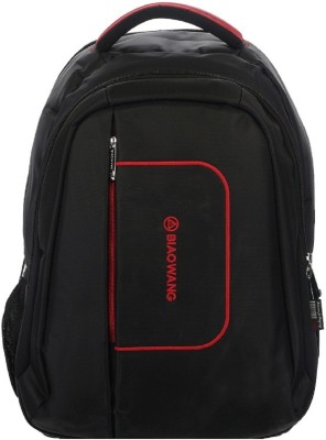 

Biaowang school 20 L Backpack(Black), Plain