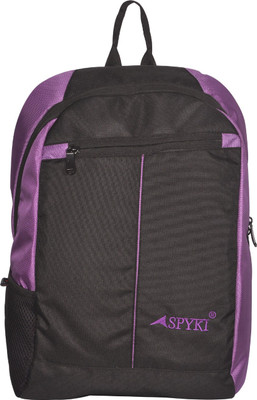 

Spyki 15 inch Laptop Backpack(Black, Purple)