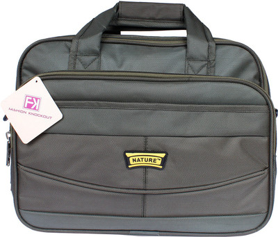 

Fashion Knockout 15 inch Expandable Laptop Messenger Bag(Green)