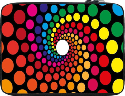 

Snoogg 13 inch Expandable Sleeve/Slip Case(Multicolor)