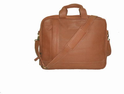 

Romari 16 inch Laptop Messenger Bag(Tan)