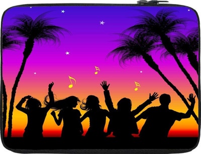 

Snoogg 13 inch Expandable Sleeve/Slip Case(Multicolor)