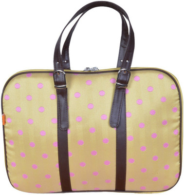 

Maba 10 inch Laptop Tote Bag(Multicolor), Yellow