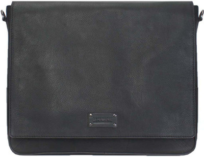 

Brune 15 inch Laptop Messenger Bag(Black)